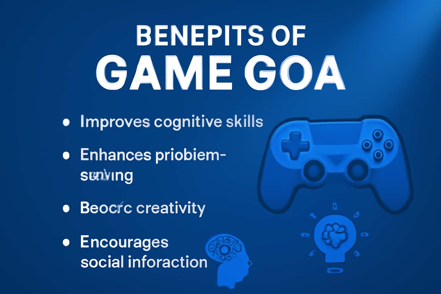 An illustrative scene depicting the benefits of Game Goa.