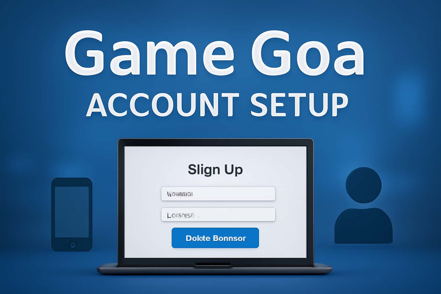 An informative visual related to setting up a Game Goa account.