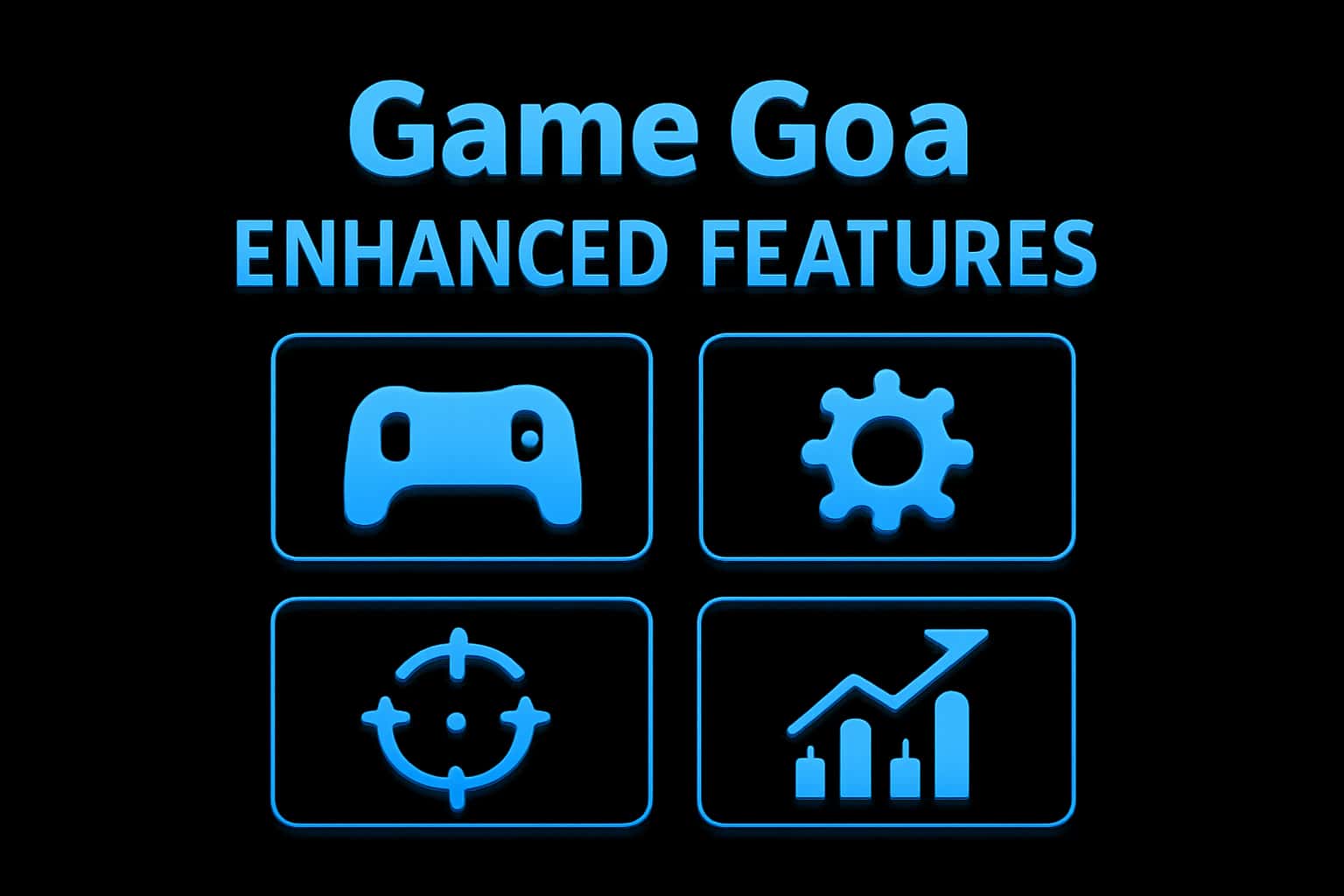 A visual representation of Game Goa Enhanced Features in a professional setting.