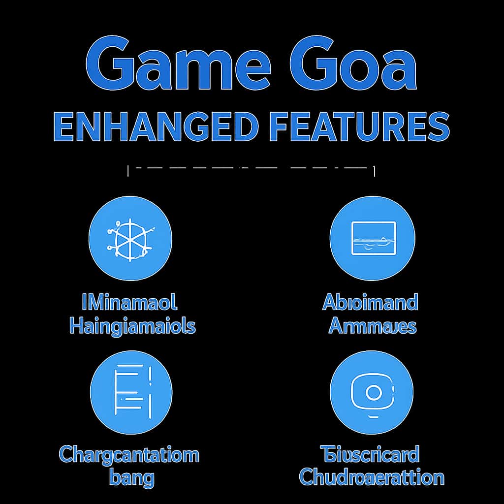 An educational diagram about Game Goa Enhanced Features.