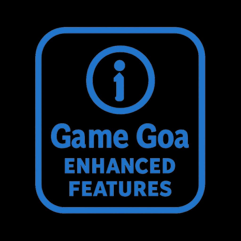 An icon depicting Game Goa Enhanced Features for guidance.