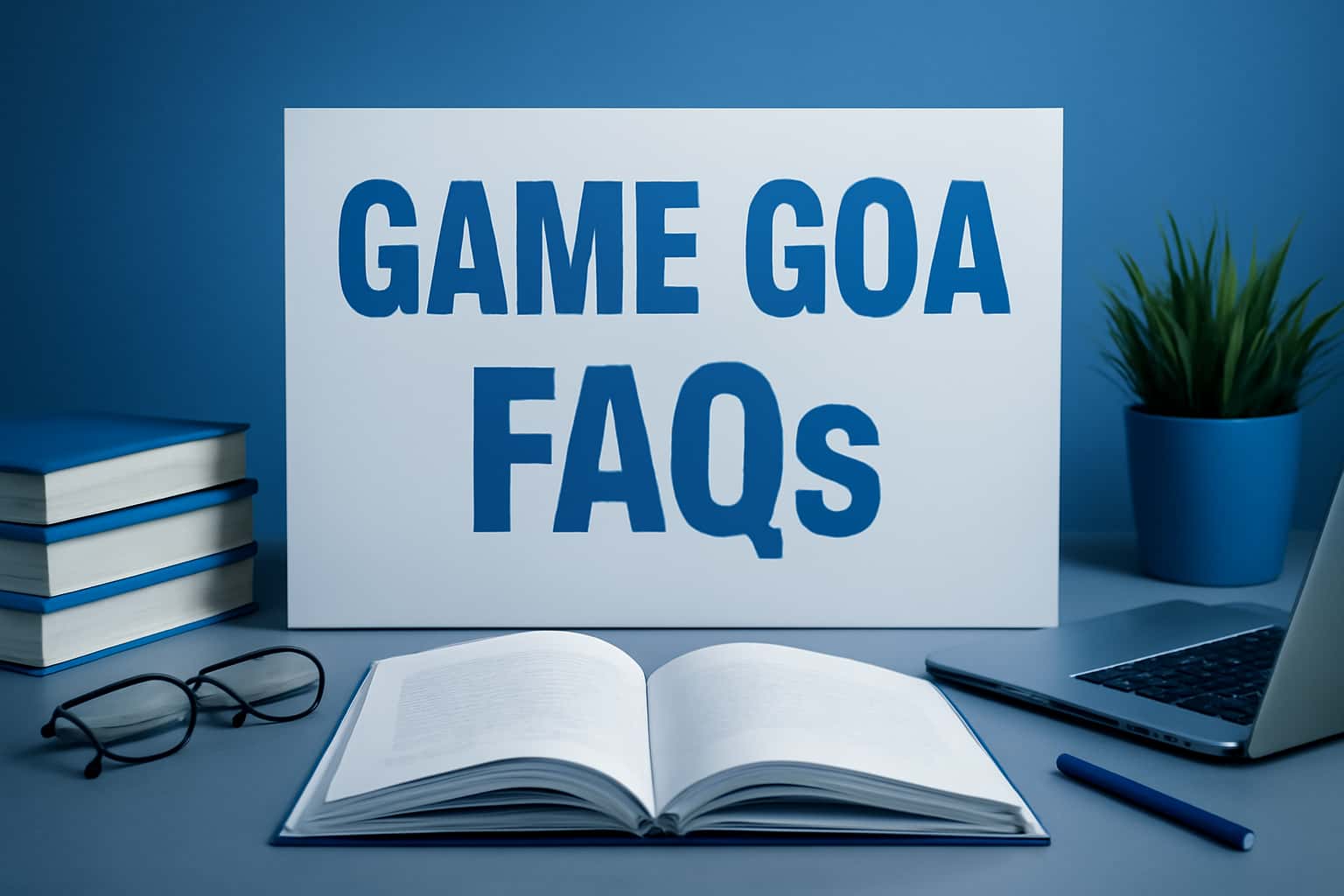 An informational graphic about Game Goa FAQs