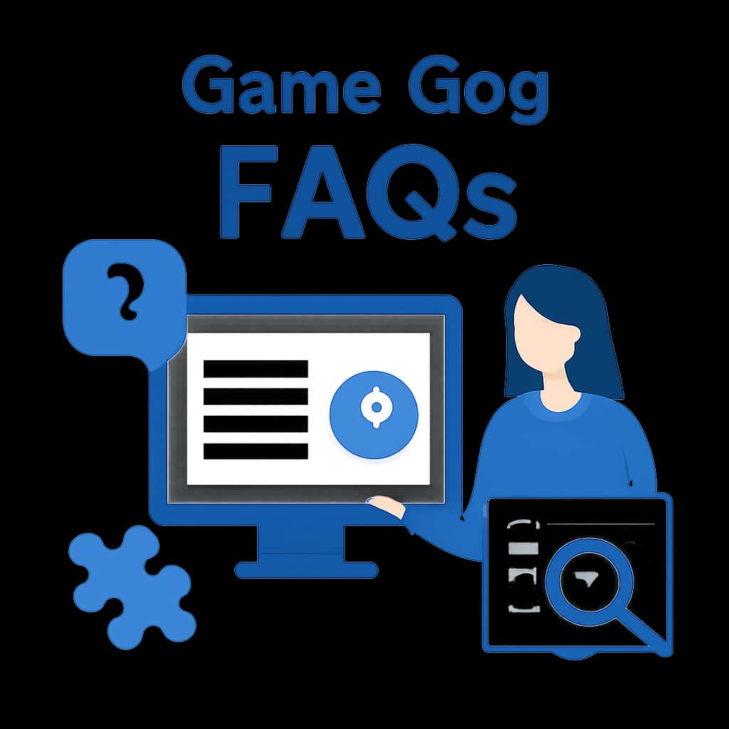 Illustration depicting an overview of Game Goa FAQs