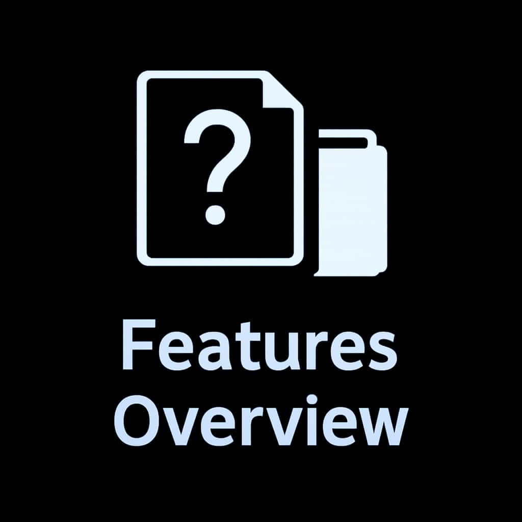 Icon representing Game Goa Features Overview.