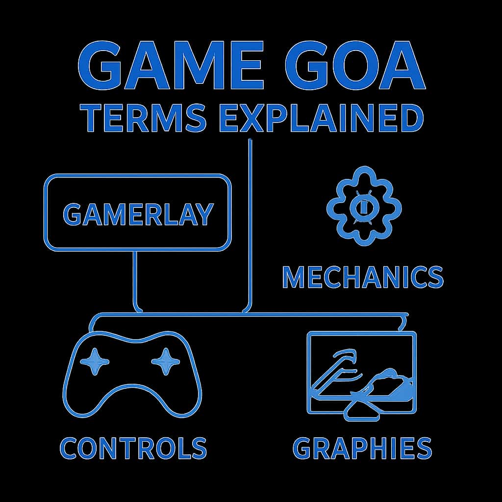 Diagram demonstrating key Game Goa terms.