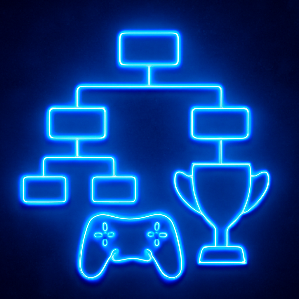 A badge symbolizing the Game Goa platform.