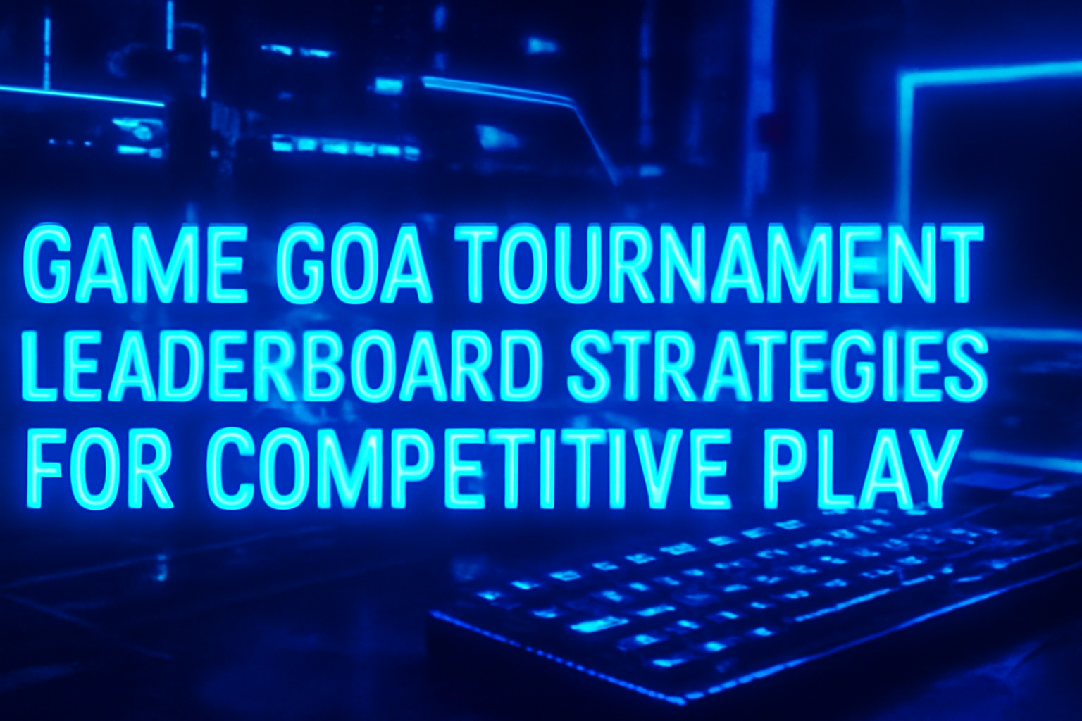 A high-tech digital interface showing information about accessing Game Goa.
