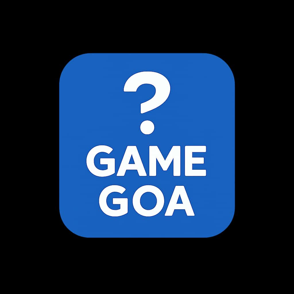 An icon representing access to Game Goa, featuring minimalist design elements.