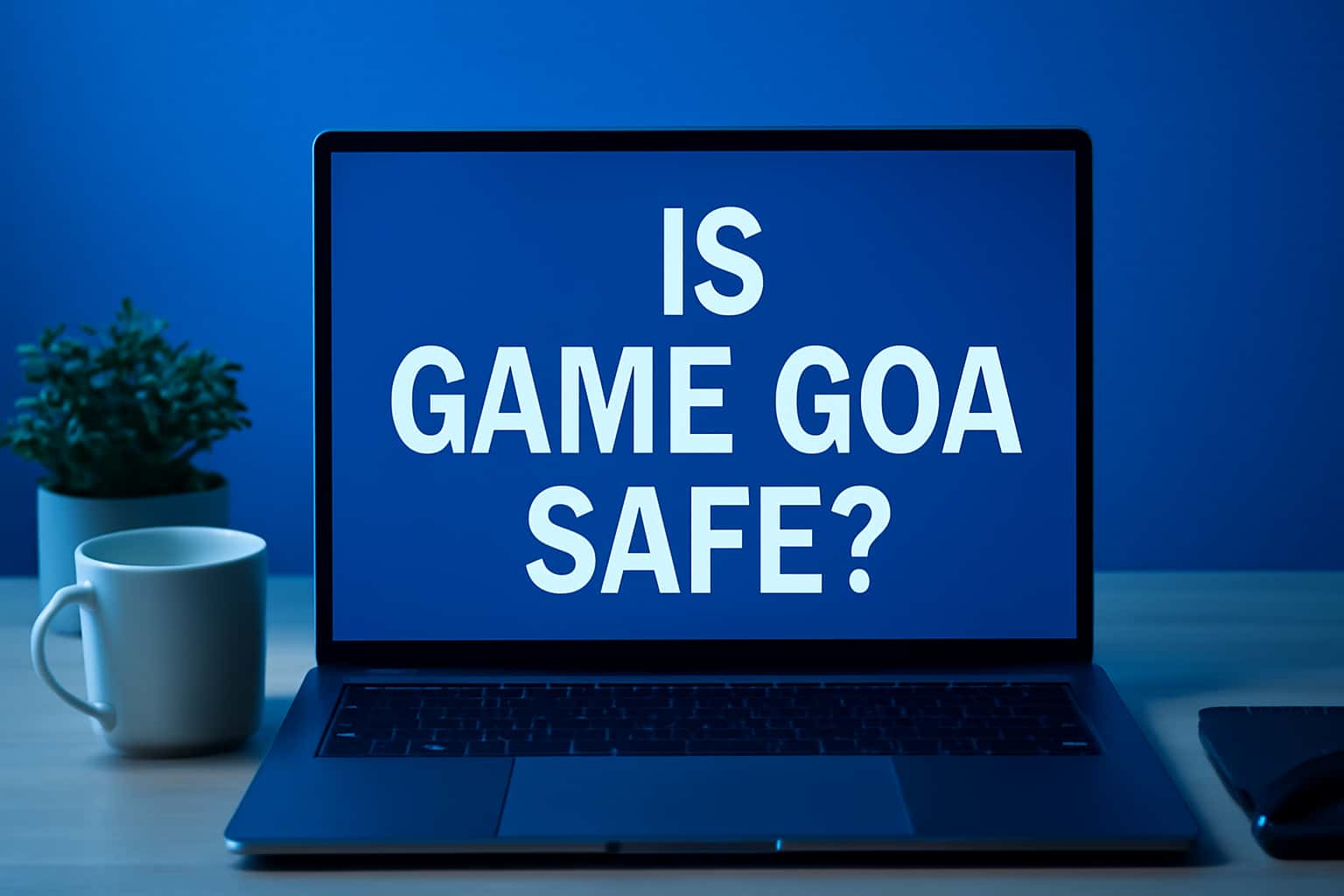A visual representation of safety measures in gaming on the Game Goa platform.