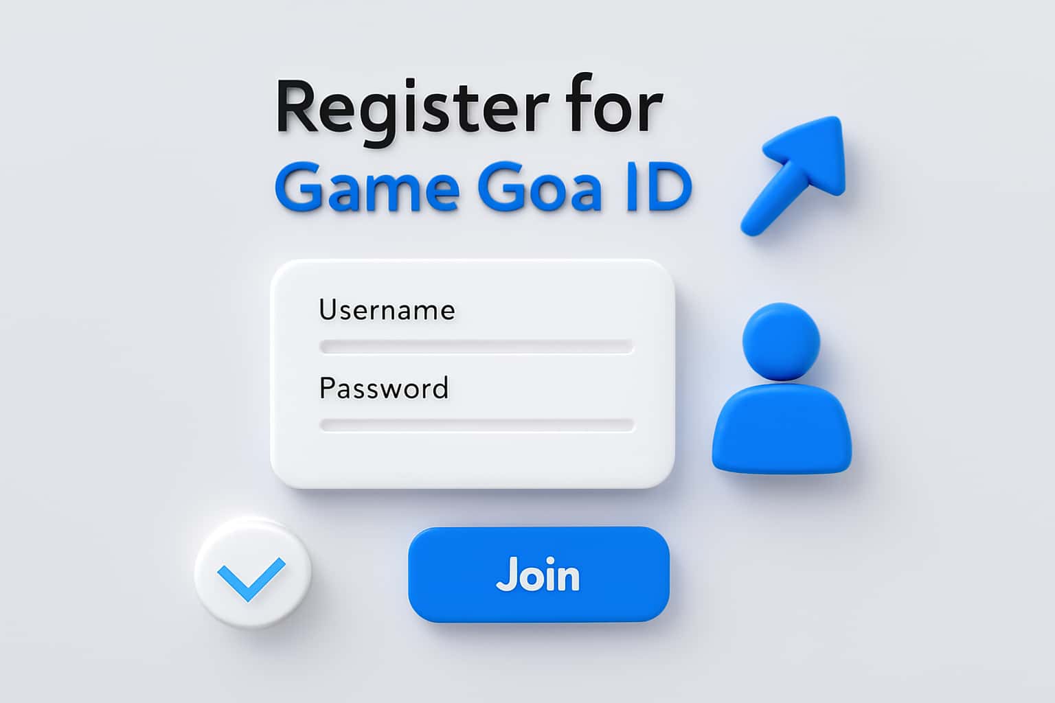 Register for Game Goa ID Interface
