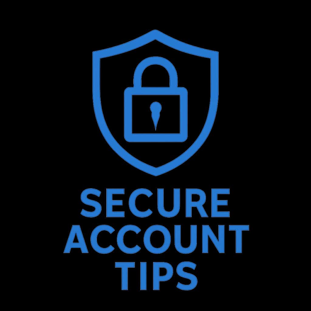 Badge representing Game Goa account security tips.