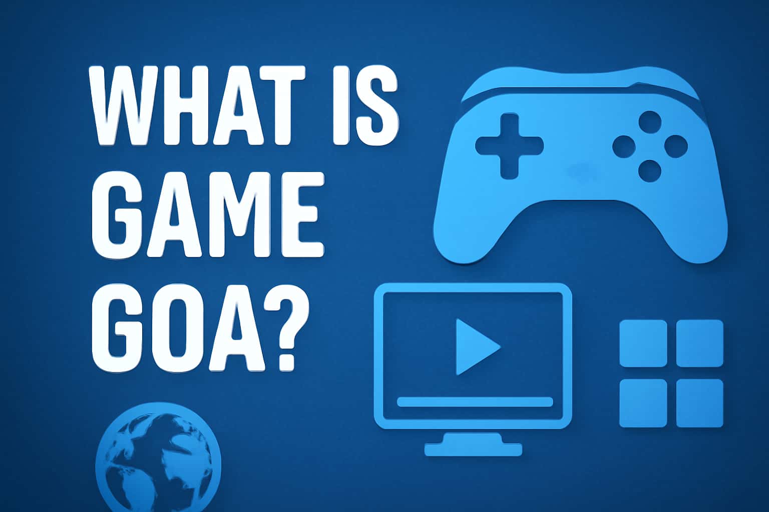 An informative visual representation of Game Goa showcasing its interface.